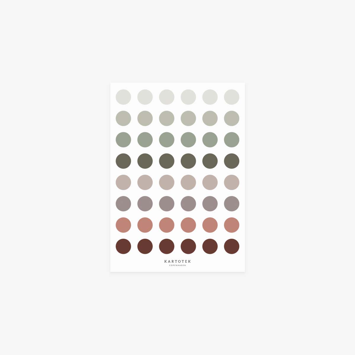 MINI DOT STICKERS // EARTH