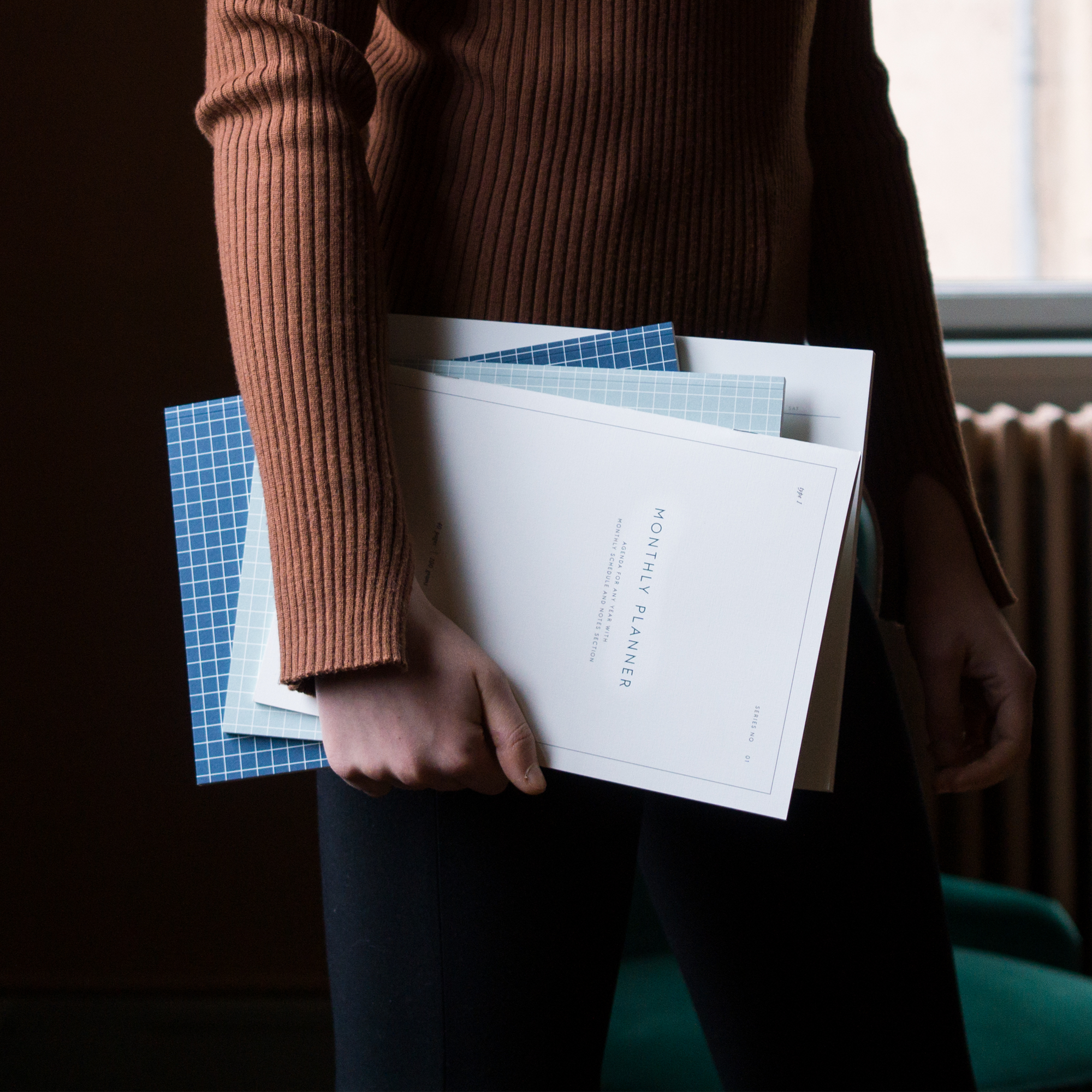 MÅNEDSPLANNER NOTESHÆFTE
