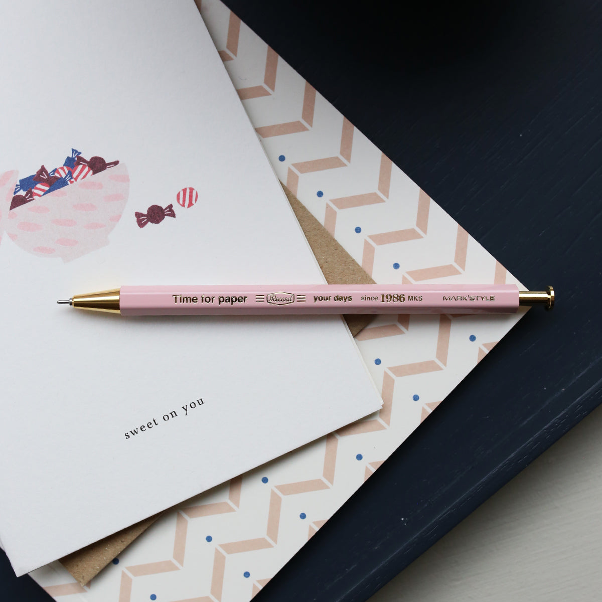 TIME FOR PAPER KUGLEPEN 0.5 // PINK