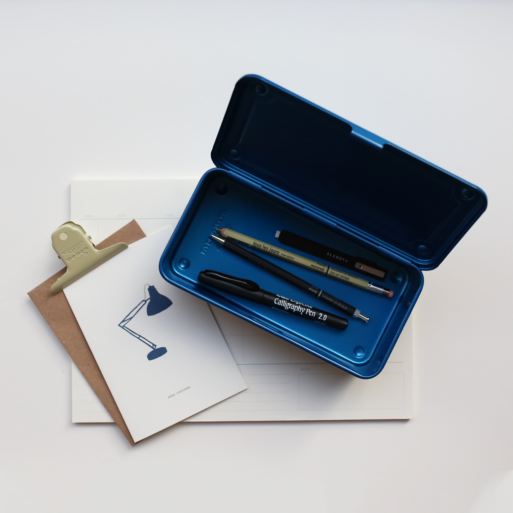 T-190 STEEL TOOL BOX // BLUE