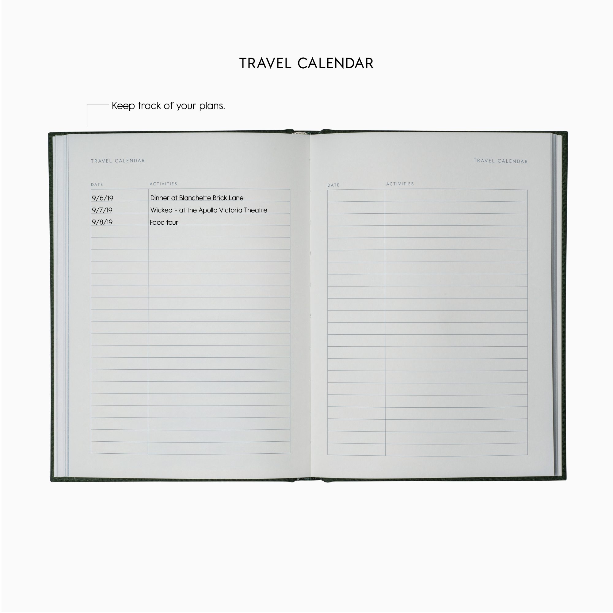 TRAVEL JOURNAL