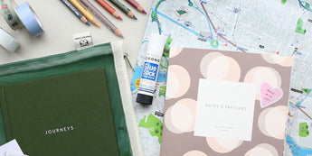 What I Bring in My Travel Stationery Kit - by Maria