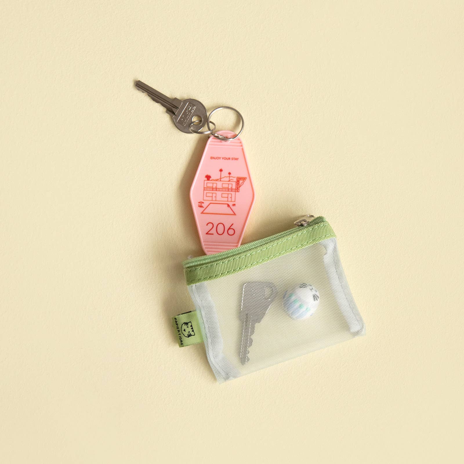 PUNG I NYLON // GRØN & GRÅ