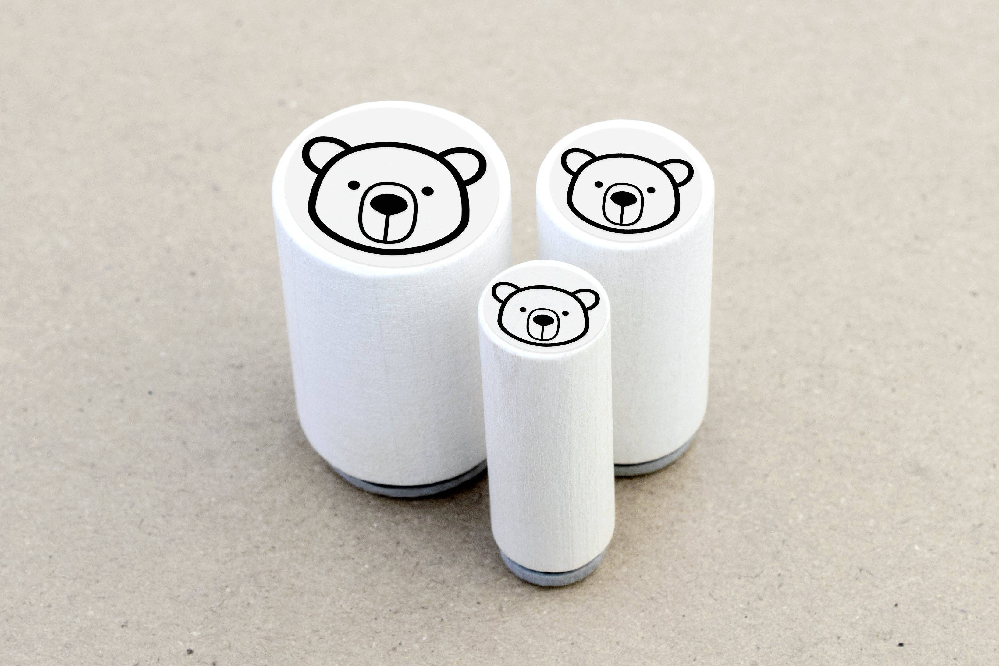 MINI RUBBER STAMP // BEAR