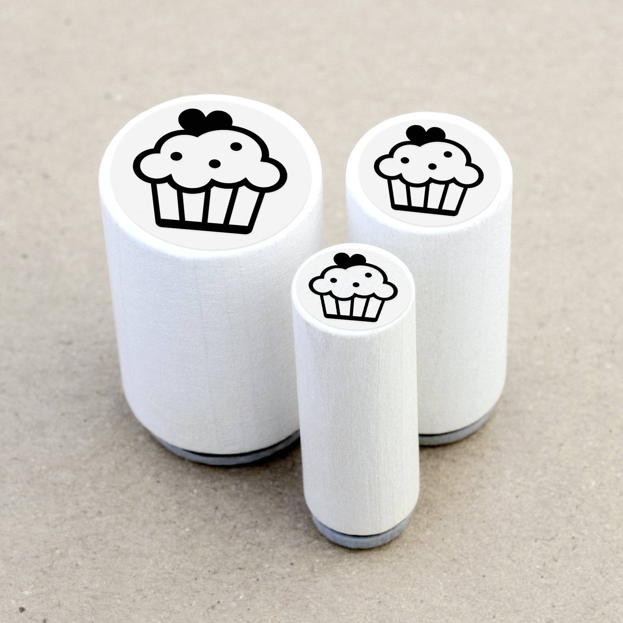 MINI STEMPEL // HJERTECUPCAKE