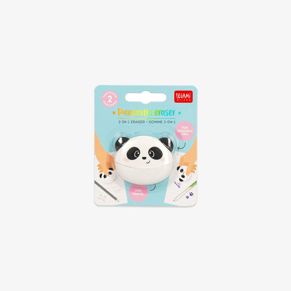2-IN-1 ERASER // PANDA