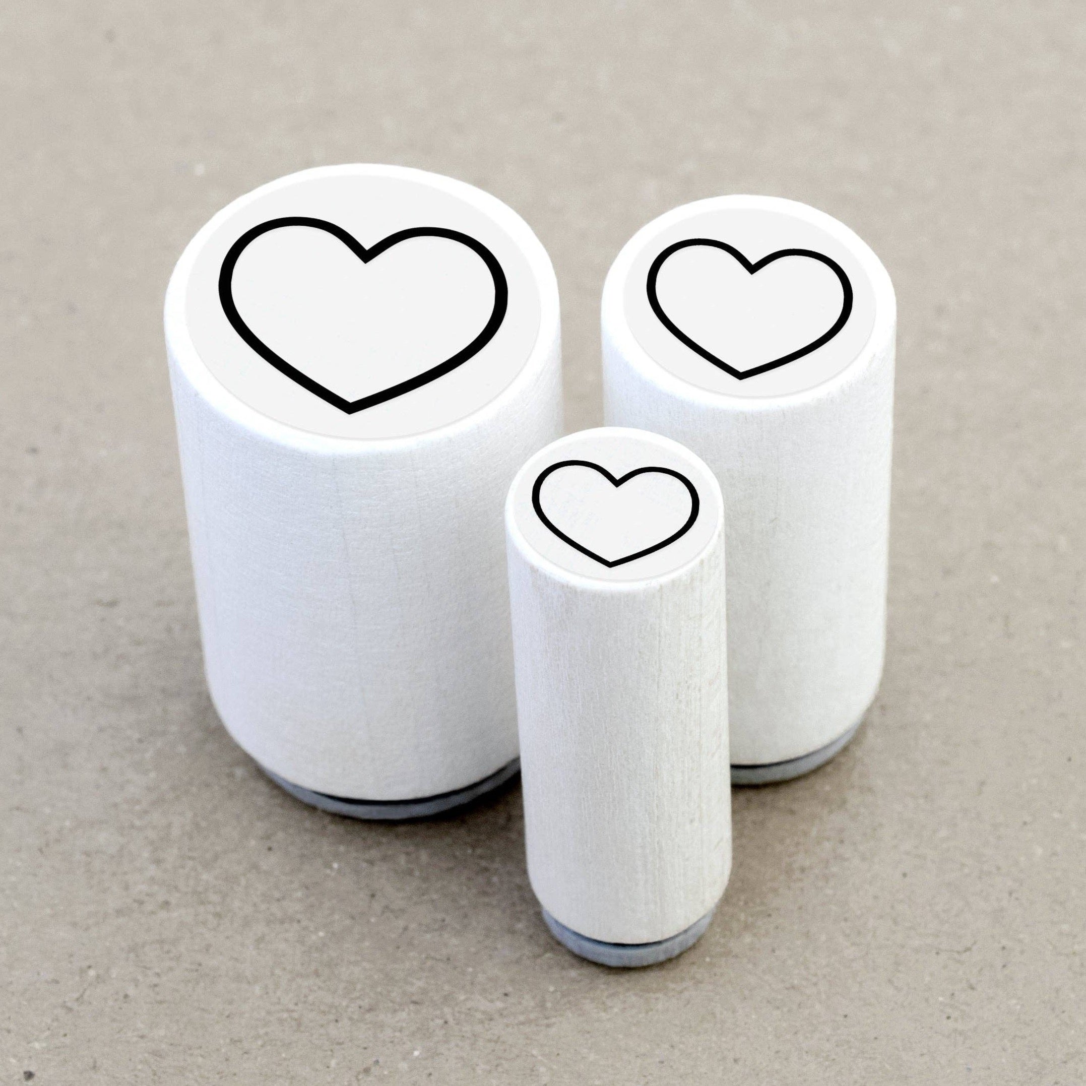 MINI STEMPEL // HJERTE
