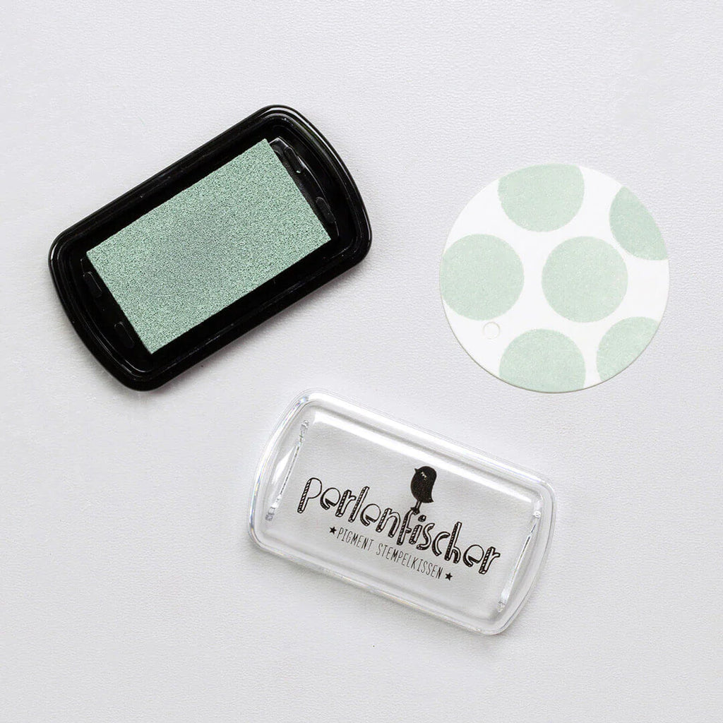 MINI STEMPELPUDE // SAGE