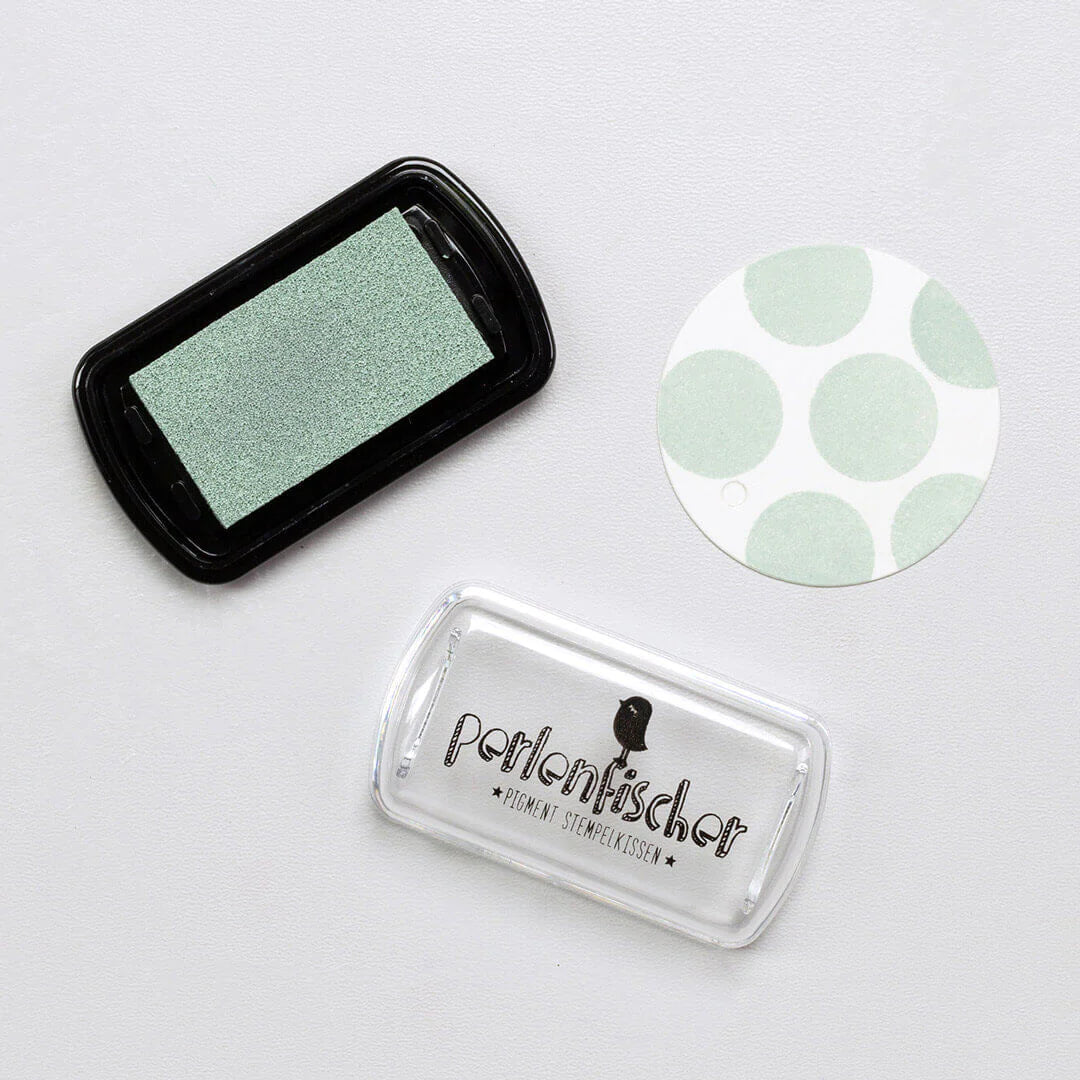 MINI STEMPELPUDE // SAGE