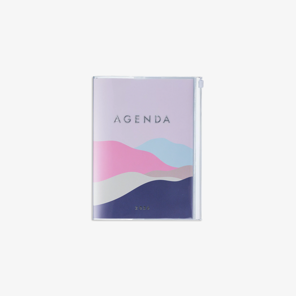 KALENDER SEP 2025 - DEC 2026 A6 // PINK BJERGKÆDE