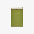 KOZO SPIRAL-BOUND NOTEBOOK A6 // OLIVE