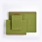 KOZO SPIRAL-BOUND NOTEBOOK A5 // OLIVE