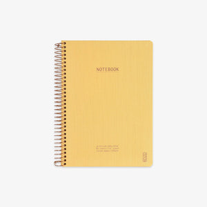KOZO SPIRAL-BOUND NOTEBOOK A5 // HONEY