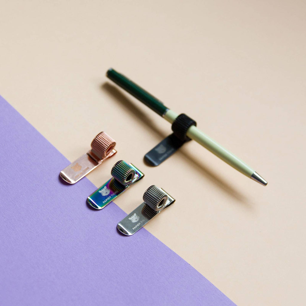 KLIPS PENNEHOLDER // ROSEGOLD