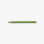 Le Pen felt-tipped fineliner from Marvy Uchida in the color matcha on a white background. 