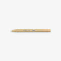 Le Pen felt-tipped fineliner from Marvy Uchida in the color beige on a white background. 