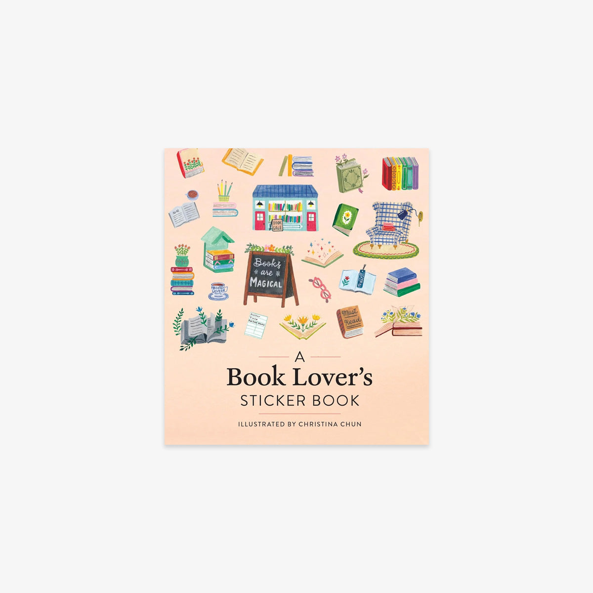 A BOOK LOVER'S STICKER BOOK