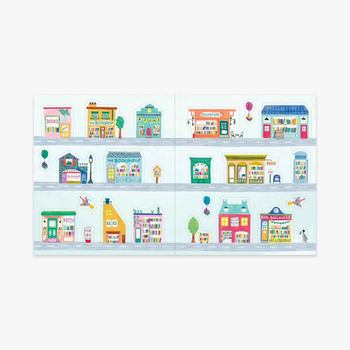 A BOOK LOVER'S STICKER BOOK