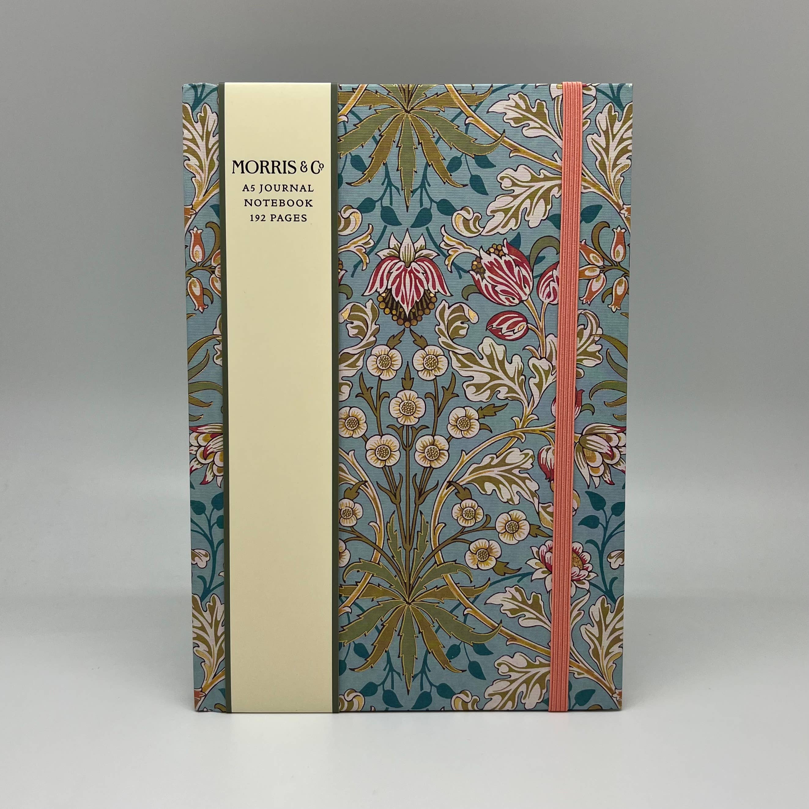 WILLIAM MORRIS NOTEBOOK A5 // BLUE FLORAL