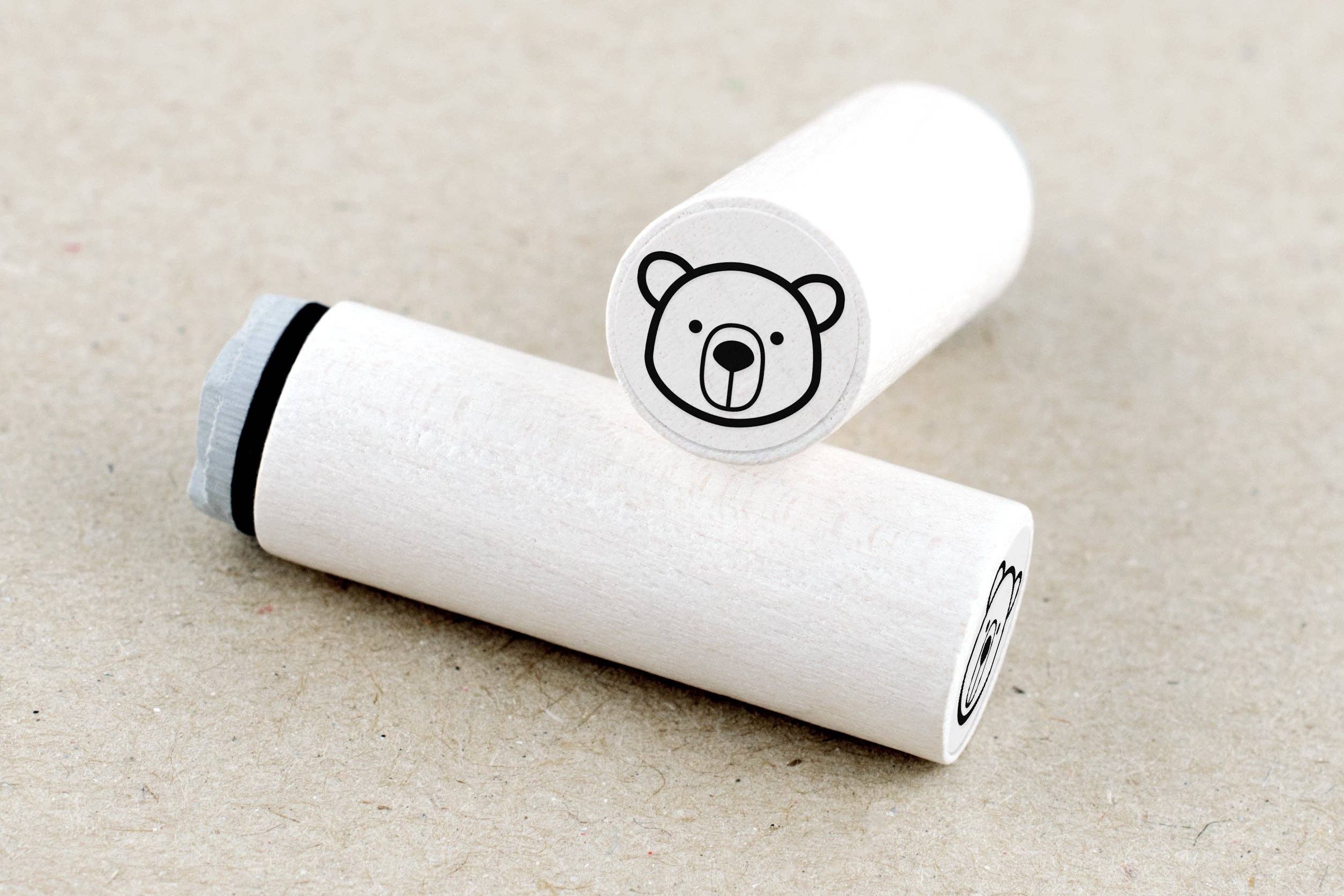 MINI RUBBER STAMP // BEAR