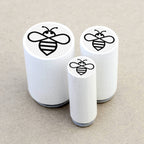 MINI RUBBER STAMP // BEE