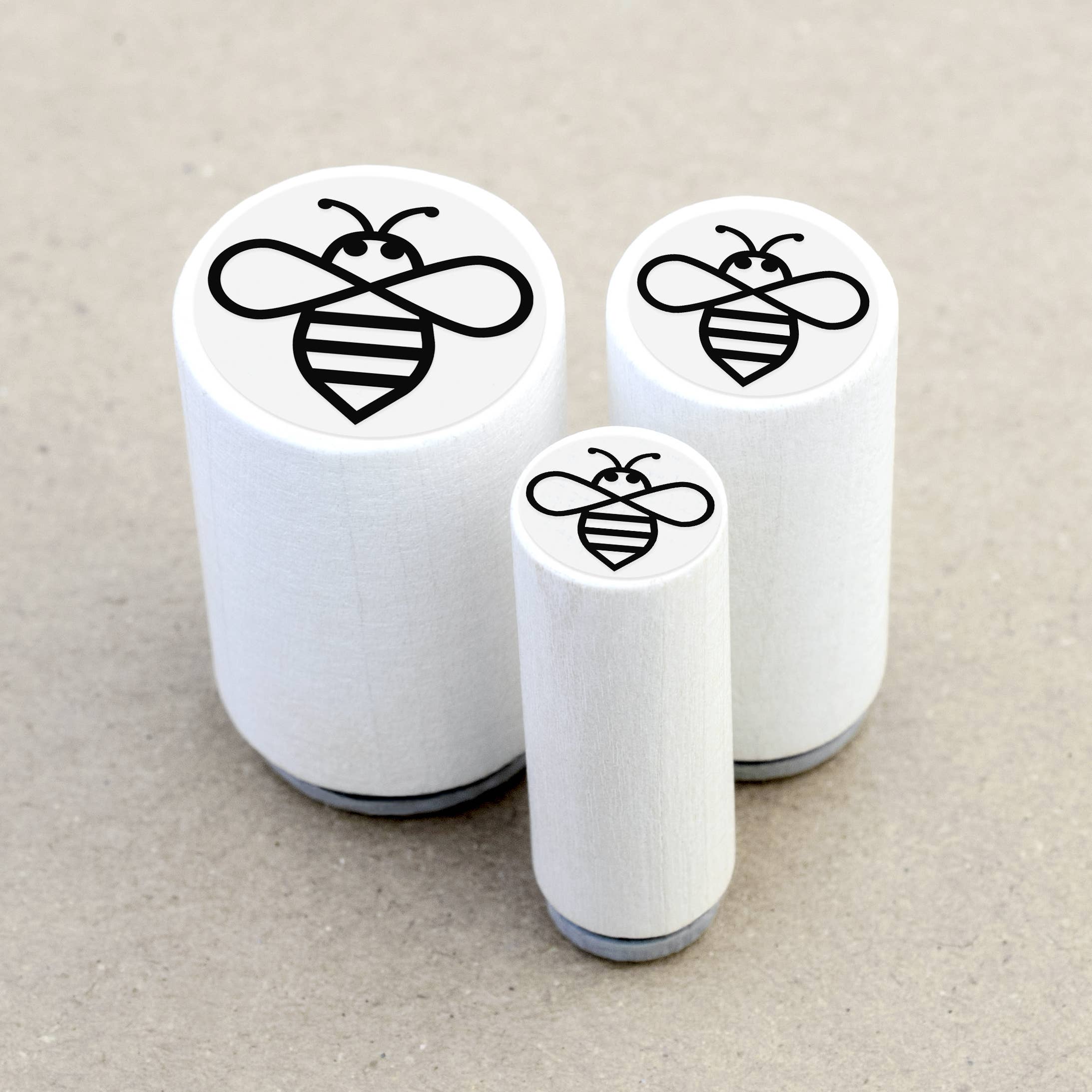 MINI RUBBER STAMP // BEE