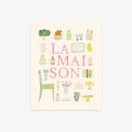 MALE- & KLISTERMÆRKEBOG // LA MAISON