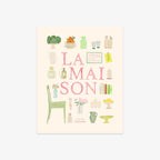 MALE- & KLISTERMÆRKEBOG // LA MAISON