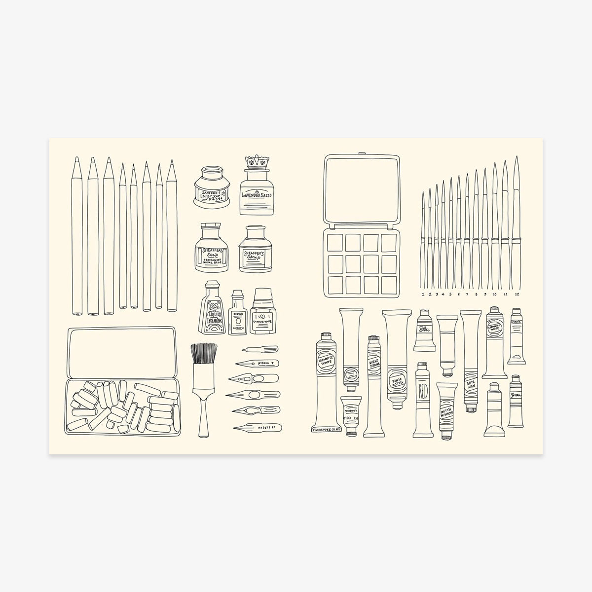 COLOURING AND STICKER BOOK // LA MAISON