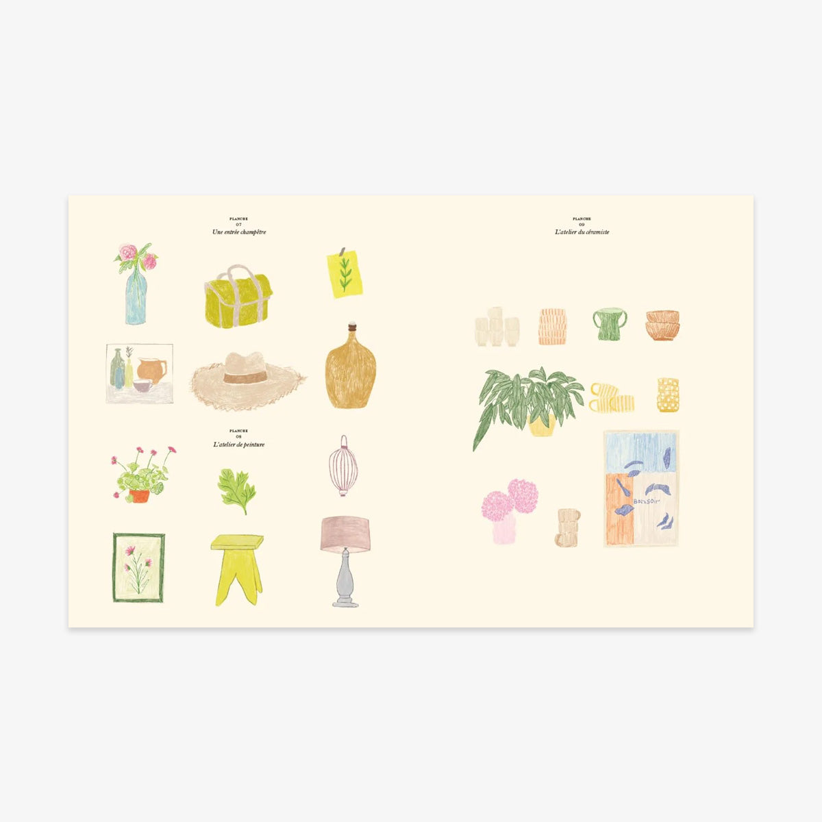 COLOURING AND STICKER BOOK // LA MAISON
