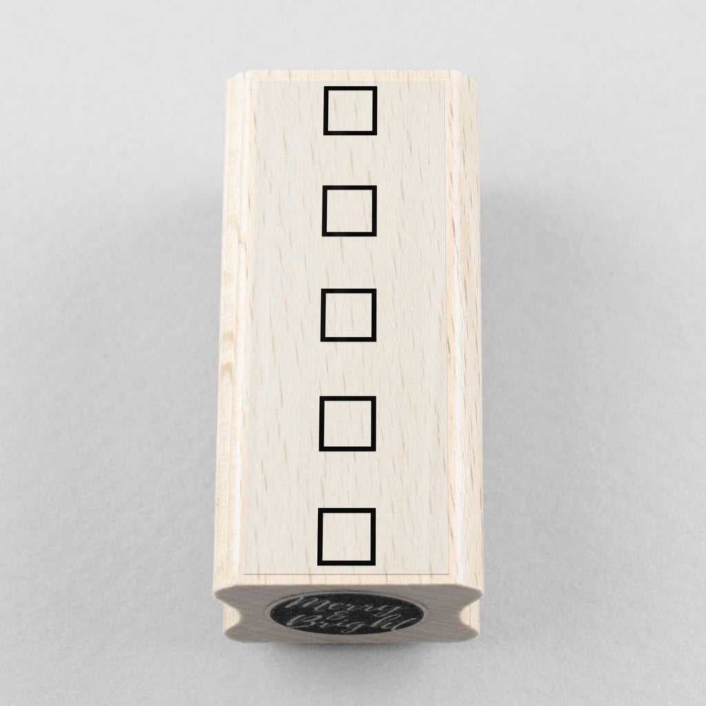 STAMP // CHECKLIST