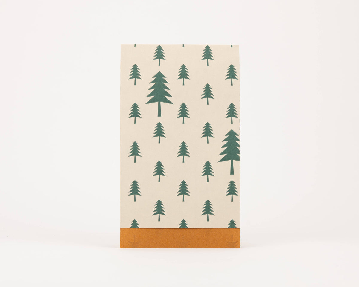 GIFT BAG LARGE // GREEN FIR TREE