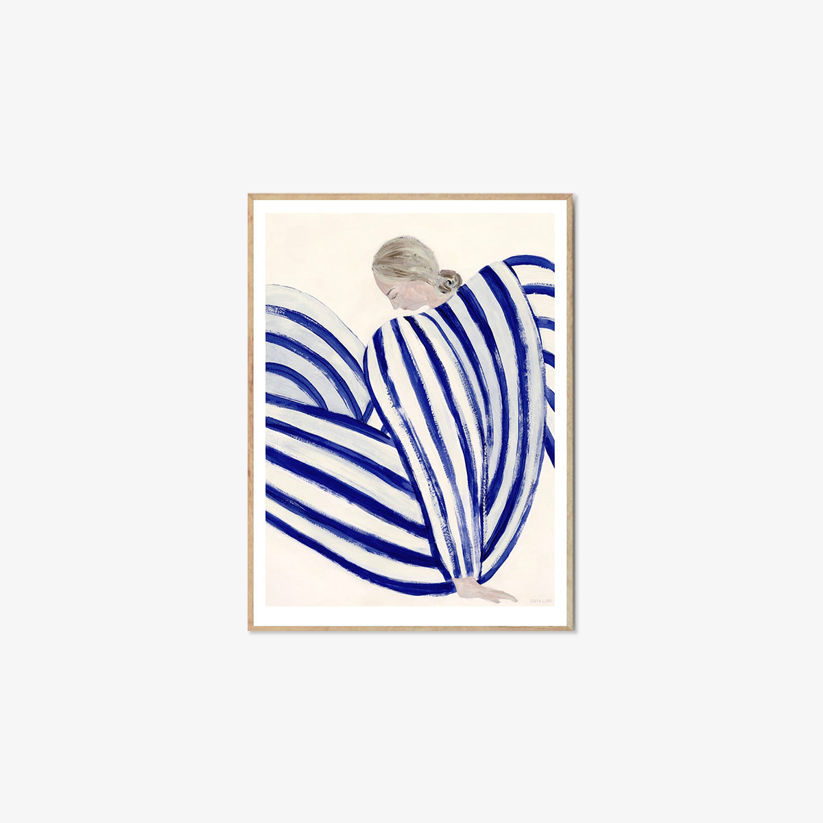 CARD A5 // BLUE STRIPE AT CONCORDE