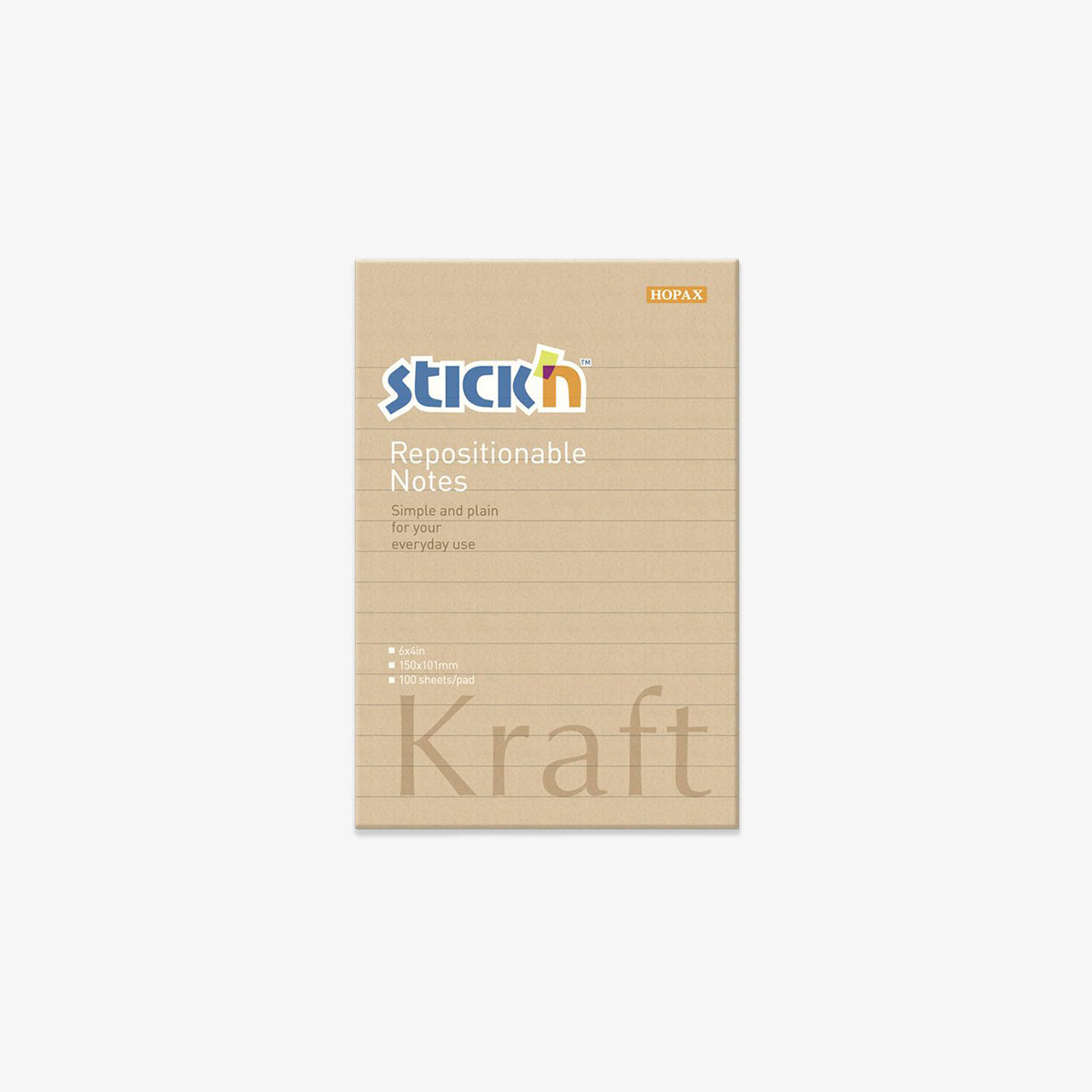STICK'N KRAFT STICKY NOTES // LINJERET