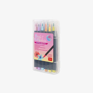 LEGAMI BRUSH PEN SÆT Á 12 // PASTEL