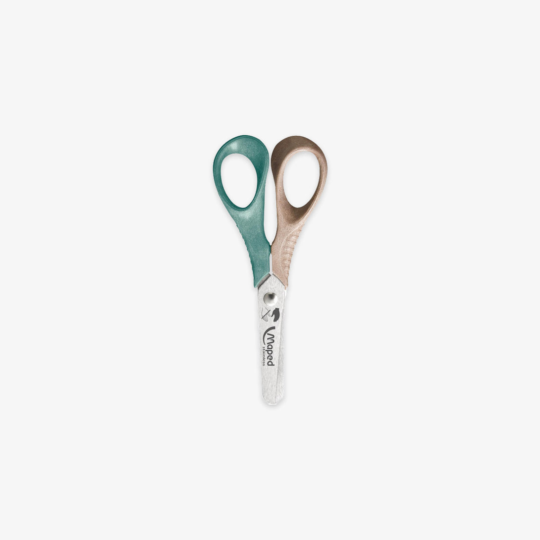 Maped, Smiling Planet, Vivo Wood 12 Cm Scissors, Ergonomic, Stainless