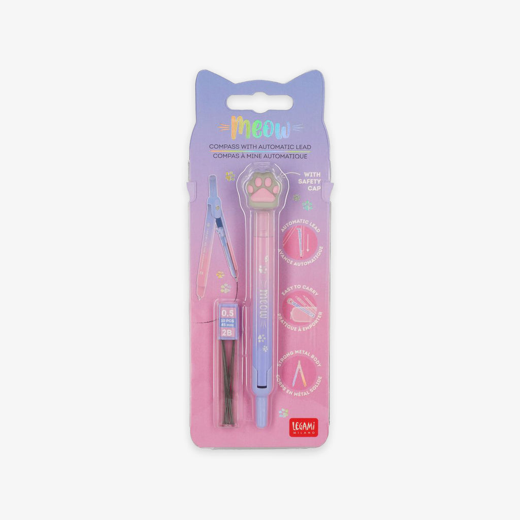 COMPASS WITH MECHANICAL PENCIL
