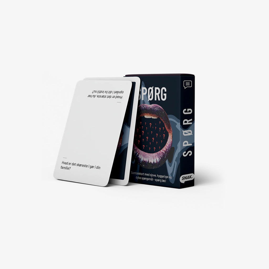 CONVERSATION CARDS - DANISH // SPØRG