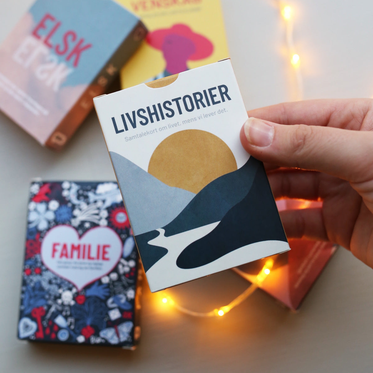 CONVERSATION CARDS - DANISH // LIVSHISTORIER