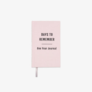 PAPERSTYLE JOURNAL 'DAYS TO REMEMBER' // STØVET PINK