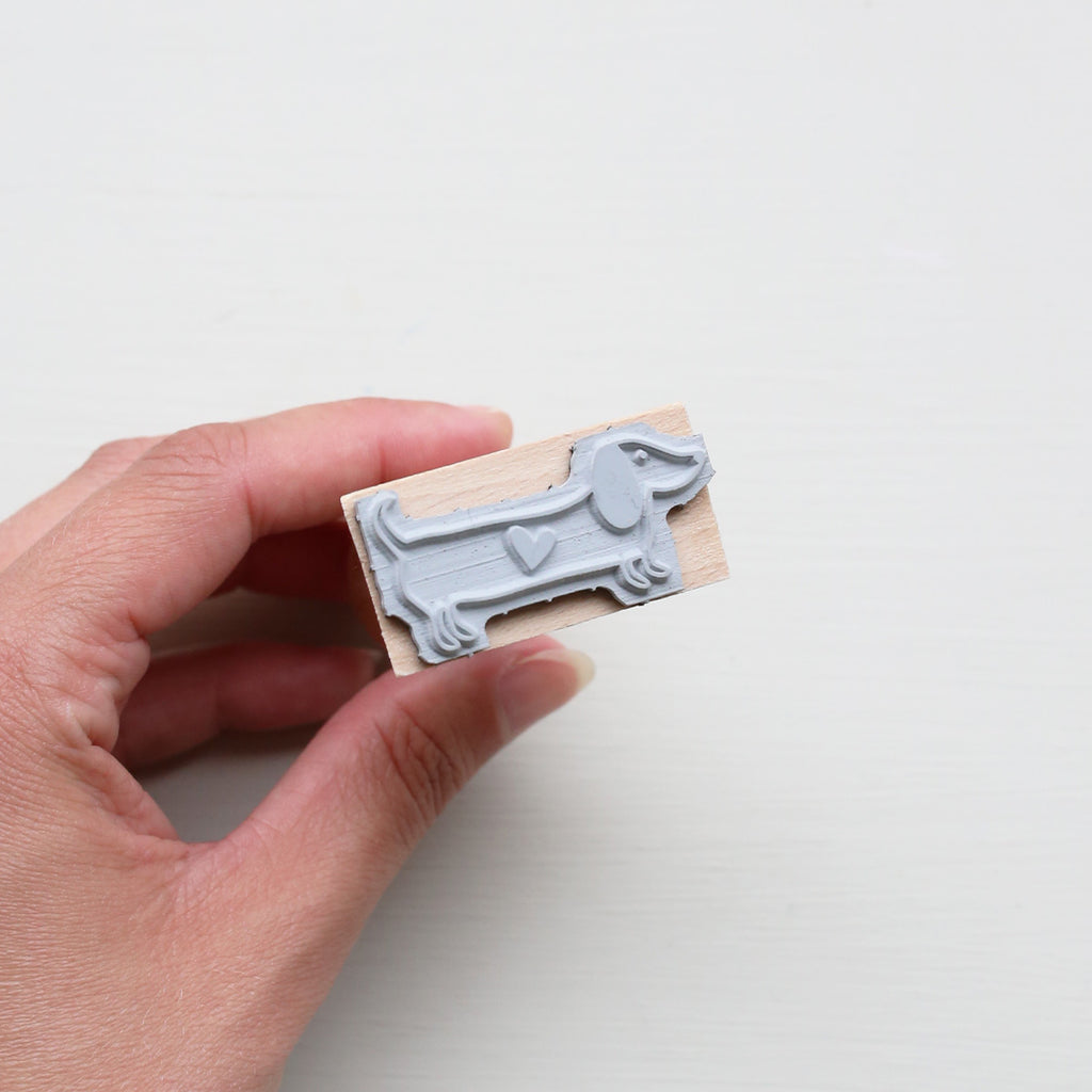 RUBBER STAMP // SMALL DACHSHUND