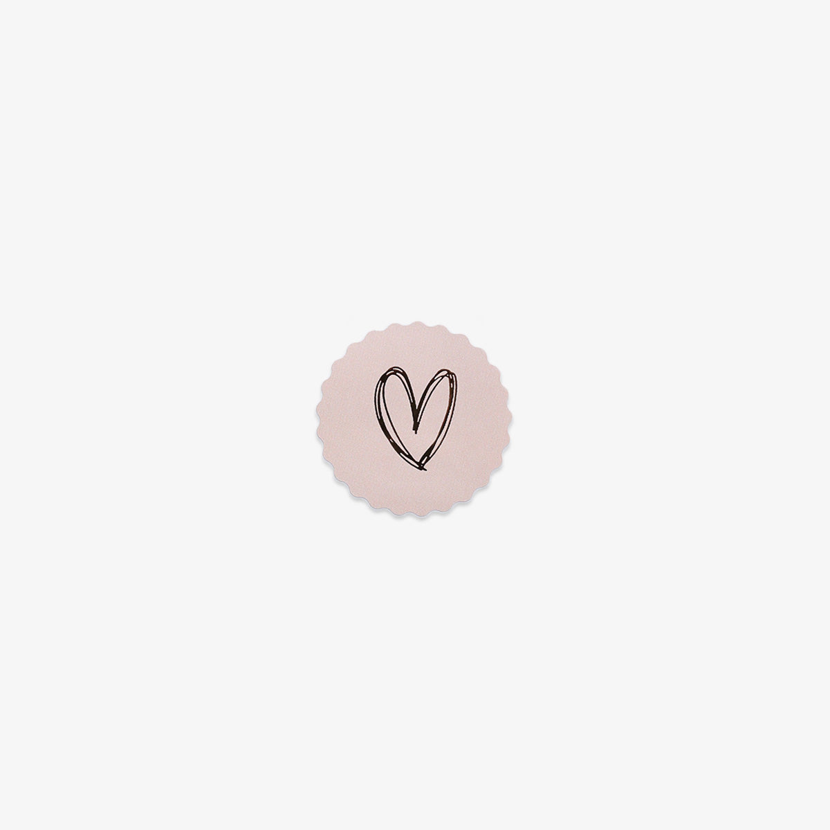 DIE CUT STICKER // HEART