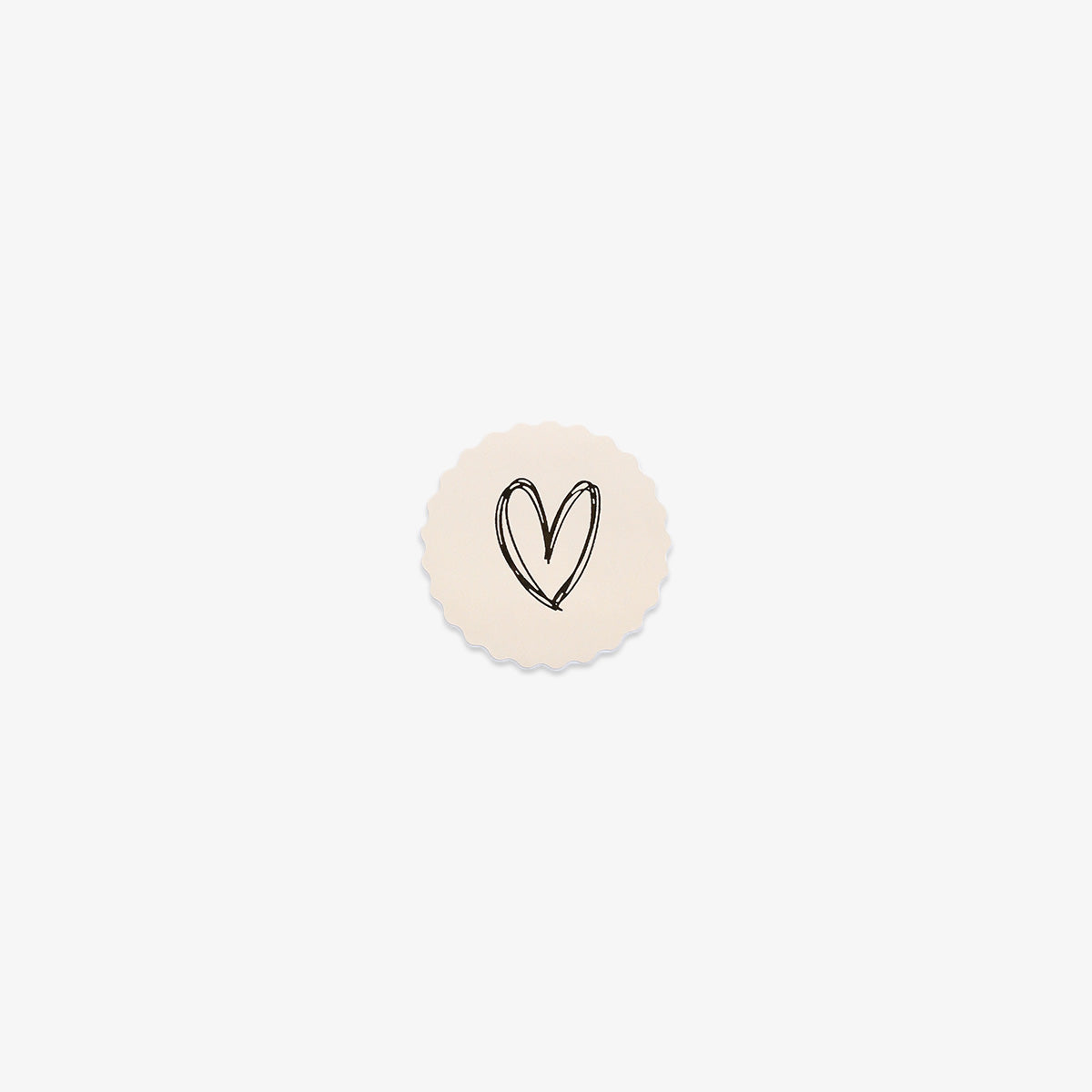 DIE CUT STICKER // HEART