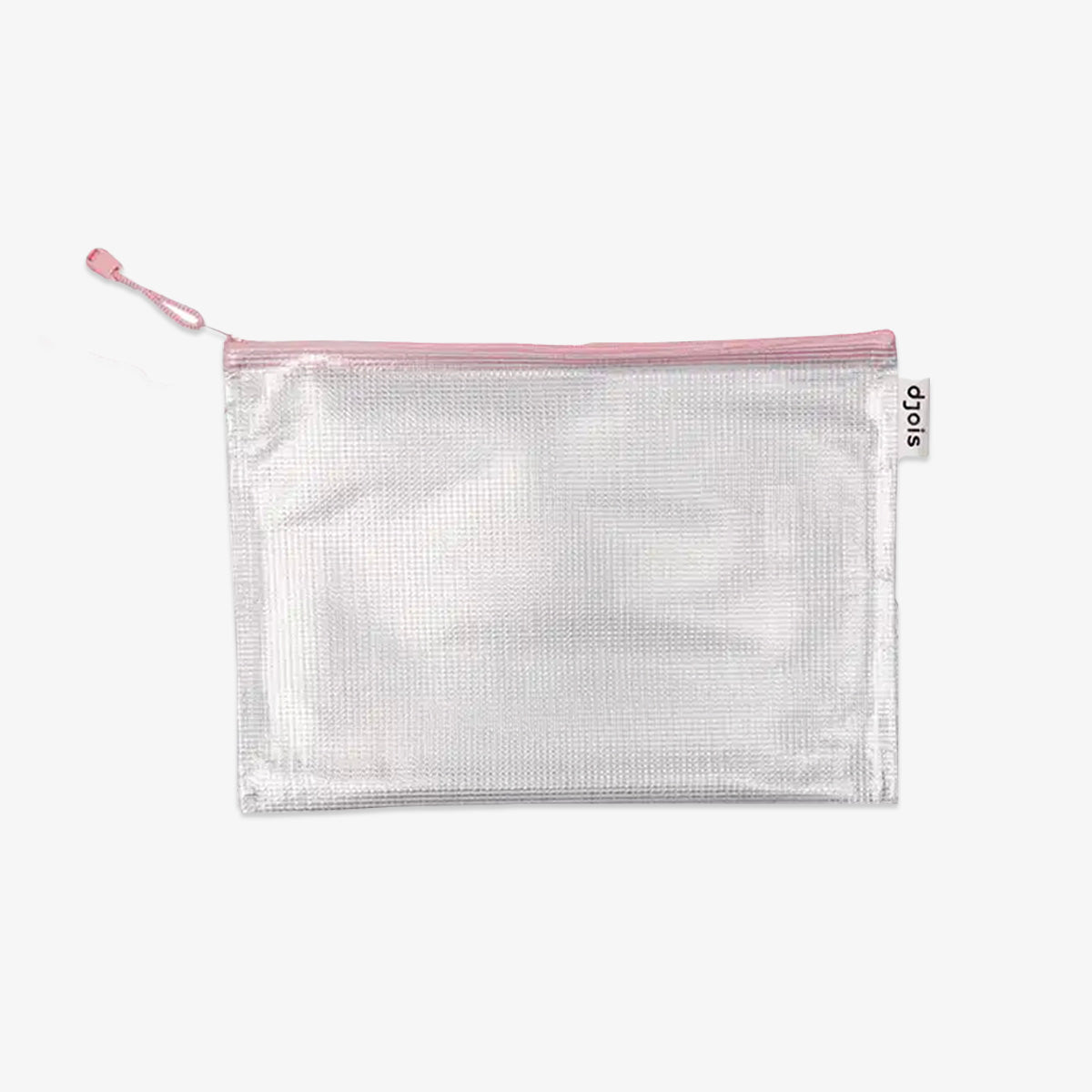 MESH TASKE MED LYNLÅS // PASTEL PINK