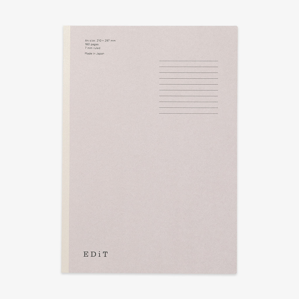 EDiT NOTEBOOK SLIM // A4 RULED