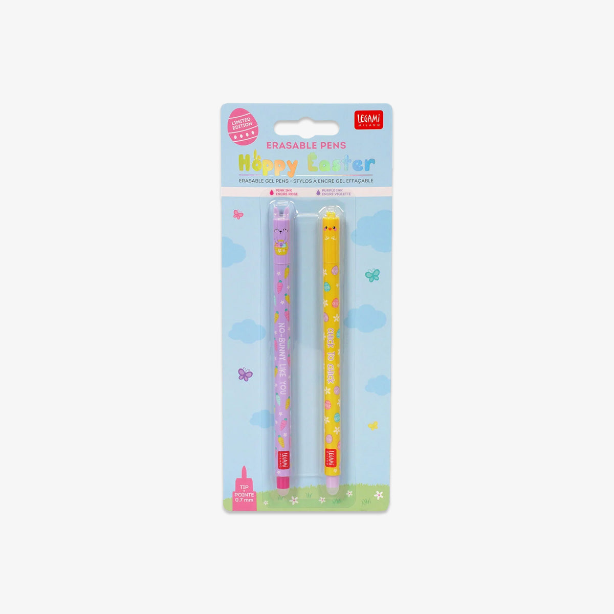 ERASABLE GEL PENS SET // HAPPY EASTER (LIMITED EDITION)