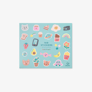 KONTURSKÅREDE KLISTERMÆRKER // TUTTI-FRUTTI