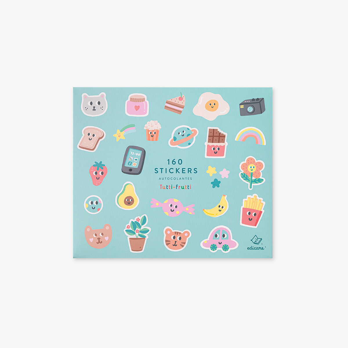 KONTURSKÅREDE KLISTERMÆRKER // TUTTI-FRUTTI