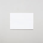White envelope on a light gray background
