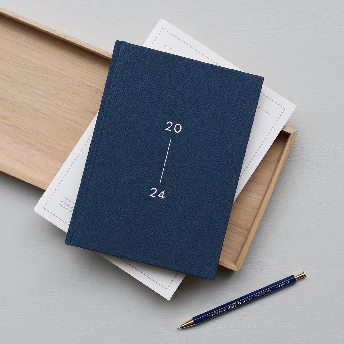 NOTEBOOK CALENDAR 2024 (ENGELSK) Kartotek Copenhagen